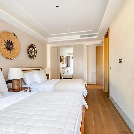 Stylish Beachfront With Pool Gym Sauna Seaview Villa Bodrum