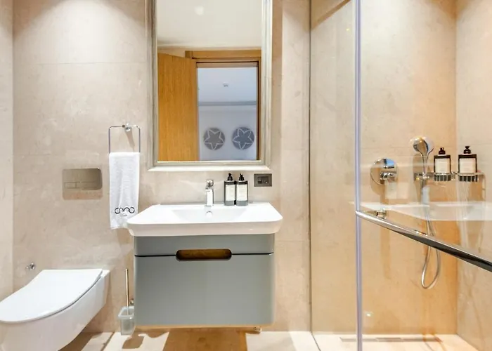 Stylish Beachfront With Pool Gym Sauna Seaview Bodrum