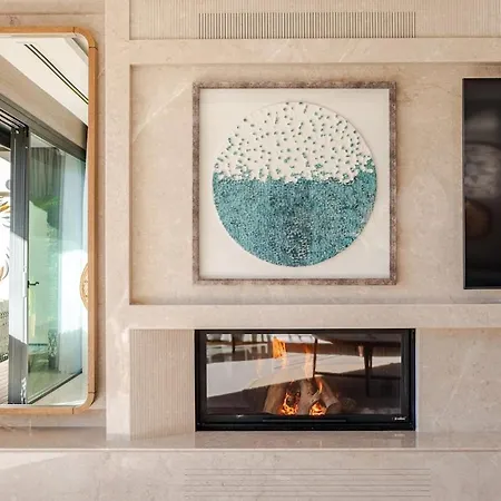 Stylish Beachfront With Pool Gym Sauna Seaview Willa *